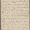 [Peabody, Elizabeth Palmer, sister], ALS (incomplete) to. [1860?].