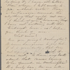[Peabody, Elizabeth Palmer, sister], ALS (incomplete) to. [1860?].