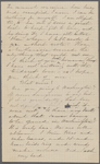 [Peabody, Elizabeth Palmer, sister], ALS (incomplete) to. [1860?].