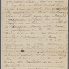 [Peabody, Elizabeth Palmer, sister], ALS (incomplete) to. [1860?].