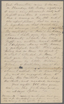 [Peabody, Elizabeth Palmer, sister], ALS (incomplete) to. [1860?].