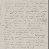 [Peabody, Elizabeth Palmer, sister], ALS (incomplete) to. [1860?].