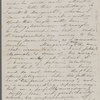 Peabody, Elizabeth [Palmer, sister], ALS to. [1861?].