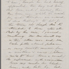Peabody, Elizabeth [Palmer, sister], ALS to. [1861?].