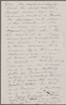 Peabody, Elizabeth [Palmer, sister], ALS to. [1861?].