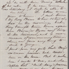 Peabody, Elizabeth [Palmer, sister], ALS to. [1861?].