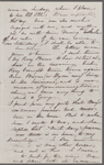 Peabody, Elizabeth [Palmer, sister], ALS to. [1861?].