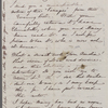 Peabody, Elizabeth [Palmer, sister], ALS to. [1861?].