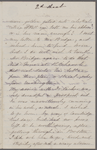 Peabody, Elizabeth [Palmer, sister], ALS to. [1861?].