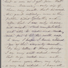 Peabody, Elizabeth [Palmer, sister], ALS to. [1861?].
