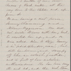 [Peabody,] Elizabeth [Palmer, sister], ALS to. [1861?].
