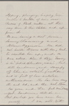 [Peabody,] Elizabeth [Palmer, sister], ALS to. [1861?].