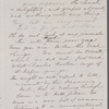 Peabody, Elizabeth [Palmer, sister], ALS to. [Nov?] 28, 1862.