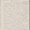 Peabody, Elizabeth [Palmer, sister], ALS to. [Nov?] 28, 1862.