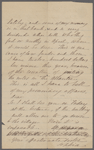 [Peabody,] Elizabeth [Palmer, sister], AL to. [1863?].