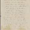 [Peabody,] Elizabeth [Palmer, sister], ALS to. Jan. 31, [1864?]