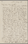 [Peabody,] Elizabeth [Palmer, sister], ALS to. May 25, [1864].