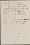 [Peabody,] Elizabeth [Palmer, sister], ALS to. May 25, [1864].