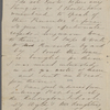 [Peabody,] Elizabeth [Palmer, sister], ALS to. May 25, [1864].