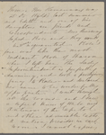 [Peabody,] Elizabeth [Palmer, sister], ALS to. May 25, [1864].
