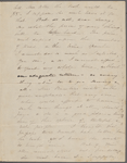 [Peabody,] Elizabeth [Palmer, sister], ALS to. Mar. 5, [1865?].
