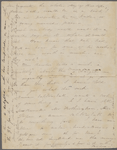 [Peabody,] Elizabeth [Palmer, sister], ALS to. Mar. 5, [1865?].