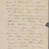 [Peabody, Elizabeth Palmer, sister], ALS to. [Mar. 1866].