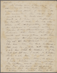 [Peabody,] Elizabeth [Palmer, sister], AL (incomplete) to. Jul. 8, 1866.