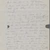 [Peabody,] Elizabeth [Palmer, sister], AL (incomplete) to. Jan. 20, 1867.