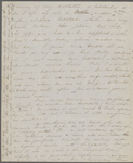 [Peabody,] Elizabeth [Palmer, sister], AL (incomplete) to. Jan. 20, 1867.