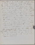 [Peabody,] Elizabeth [Palmer, sister], ALS to. Feb. 11, 1867.