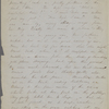 [Peabody,] Elizabeth [Palmer, sister], ALS to. Sep. 1, [1867?].