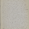 [Peabody,] Elizabeth [Palmer, sister], ALS to. [1870?].