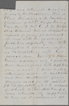 Hitchcock, E. A., ALS to SAPH. Dec. 8, 1862.