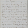 Hitchcock, E. A., ALS to SAPH. Aug. 31, 1863.
