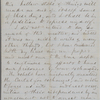 Hitchcock, E. A., ALS to SAPH. Aug. 31, 1863.