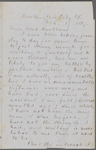 Hitchcock, E. A., ALS to SAPH. Feb. 17, 1867.
