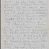 Hitchcock, E. A., ALS to SAPH. Feb. 17, 1867.