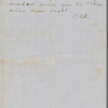 Hitchcock, E. A., ALS to SAPH. May 28, 1867.