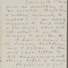 Hitchcock, E. A., ALS to SAPH. Jul. 10, 1867.