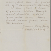 Hitchcock, E. A., ALS to SAPH. Jul. 17, 1867.