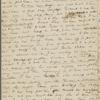 [unknown correspondent], letter (incomplete) to Maria [surname unknown]. Dec. 21, 1831. Accompanied Sophia Hawthorne MS material in Hawkins collection.