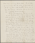 Mansfield, L. W., ALS to SAPH. Sep. 29, 1852.