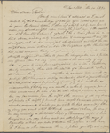 Peabody, D., ALS to SAPH, cousin. Nov. 1, 1824. 