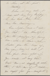 [Shaw], Sarah [B.], ALS to SAPH. Mar. 3, [1846].