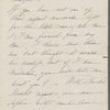 [Shaw], Sarah [B.], ALS to SAPH. Mar. 3, [1846].