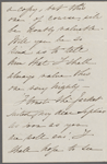 [Shaw], Sarah B., ALS to SAPH. [ca. Jun. 22, 1846].