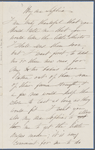 [Shaw], Sarah B., ALS to SAPH. [1846].