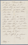 [Shaw], Sarah B., ALS to SAPH. [1846].