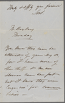 [Shaw], Sarah B., ALS to SAPH. [1847?].
